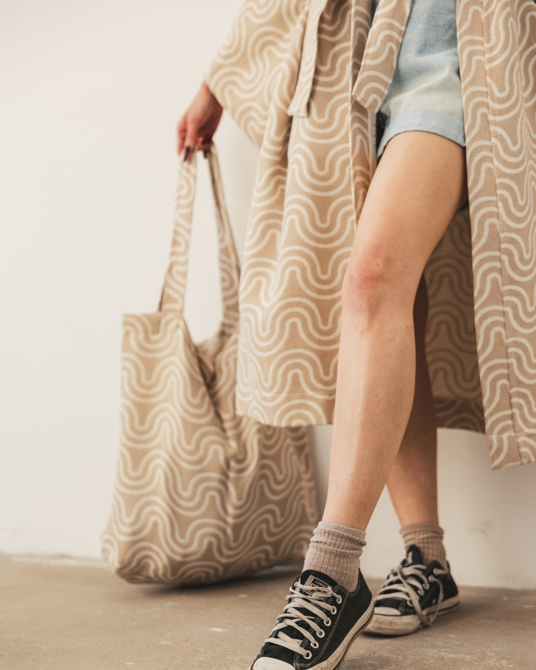 Bamboo Kimono for Women - Sand